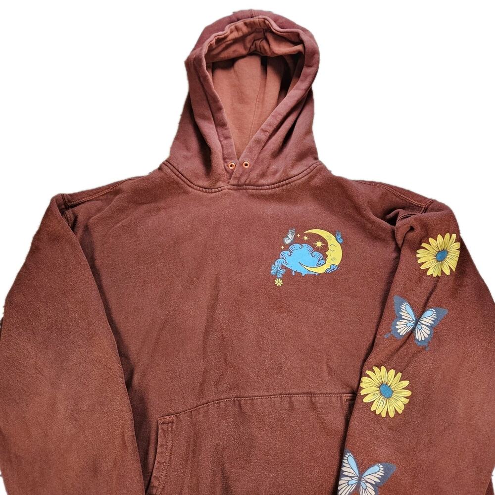 Obsessive Love Moon Light Hoodie Burgundy Women’s Size XL Xtra Large